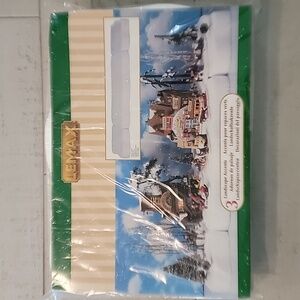 Lemax 3 Piece Village Snow Display Platform